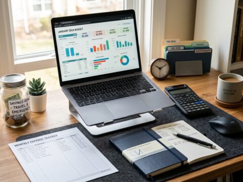 how to make a monthly budget and stick to it successfully